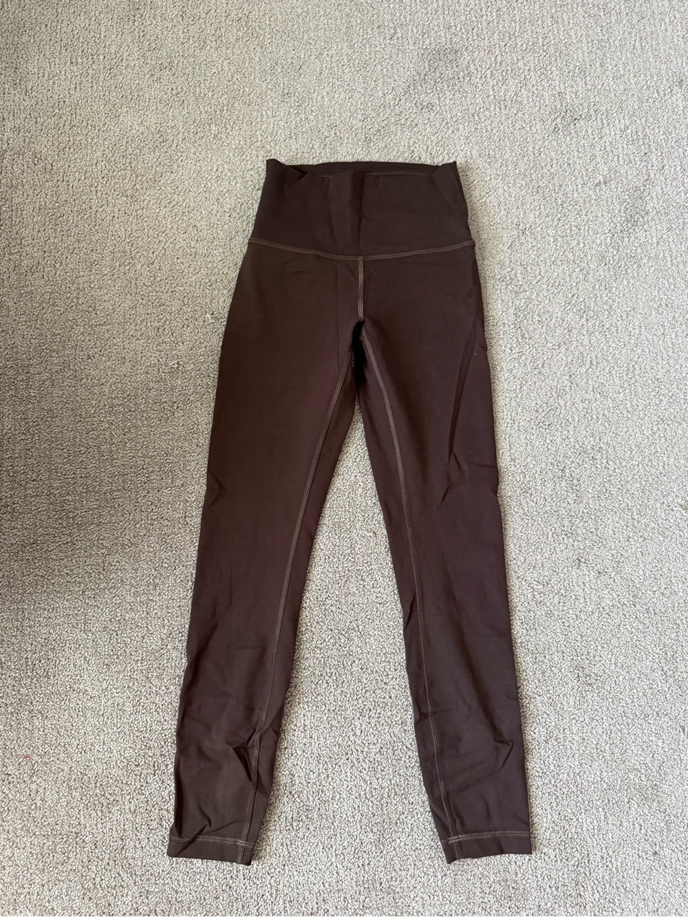 lululemon Dark Brown High-Rise Leggings